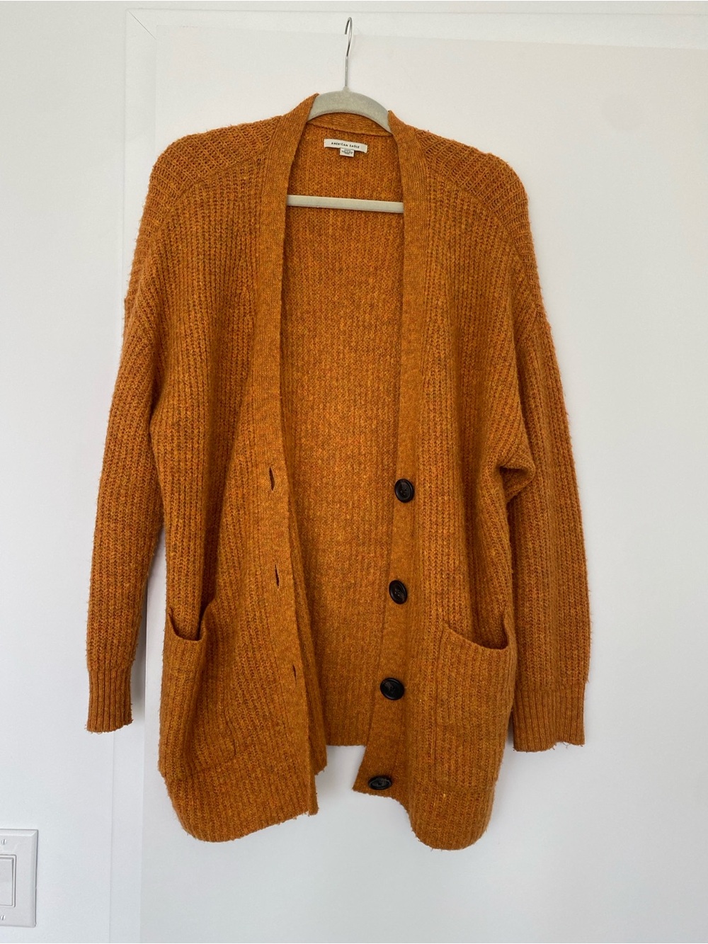 American Eagle oversized chenille cardigan
